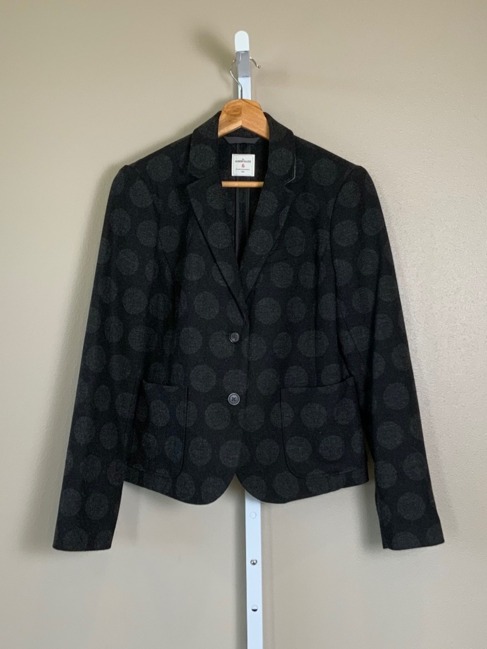 GAP Wool-blend Polka Dot Academy Blazer